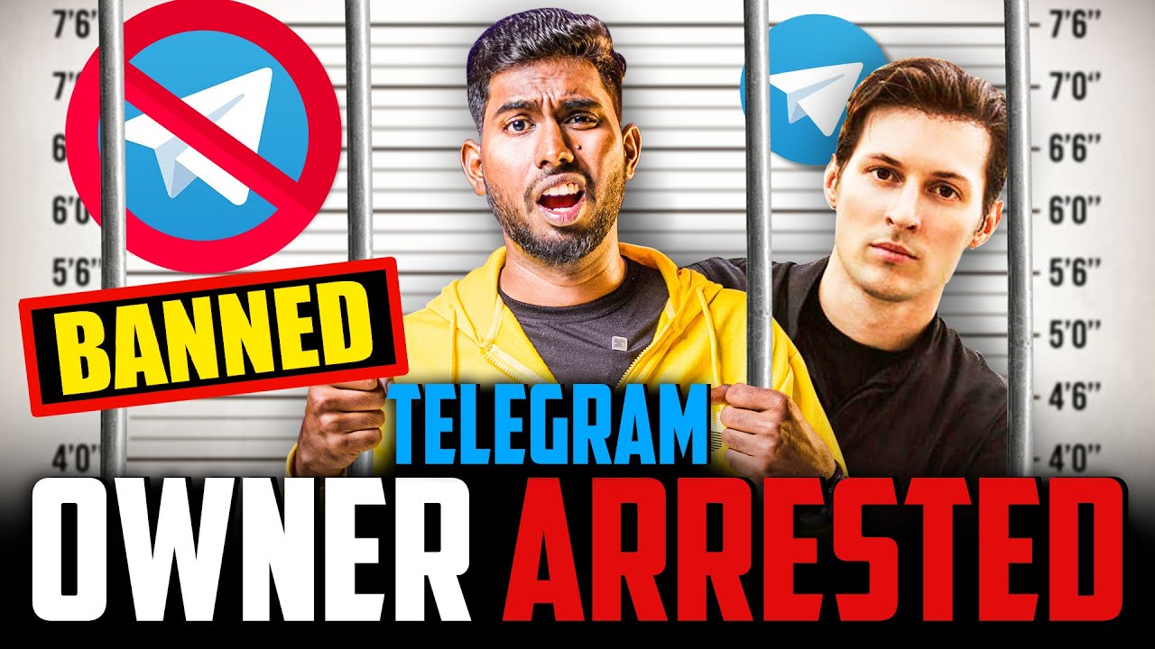 Telegram Owner ARRESTED 🚨 -  Telegram Banned?  🤯