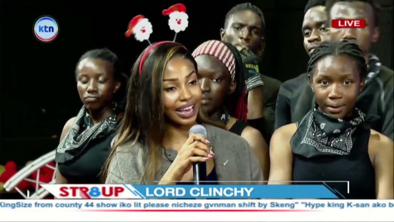 Lord Clinchy performing live on Str8up KTN 