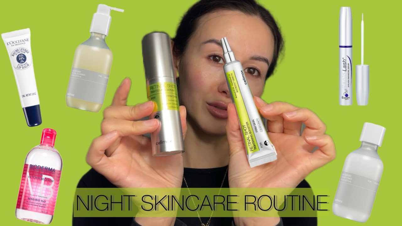 NIGHT SKINCARE ROUTINE | Celimax | Rapid Lash
