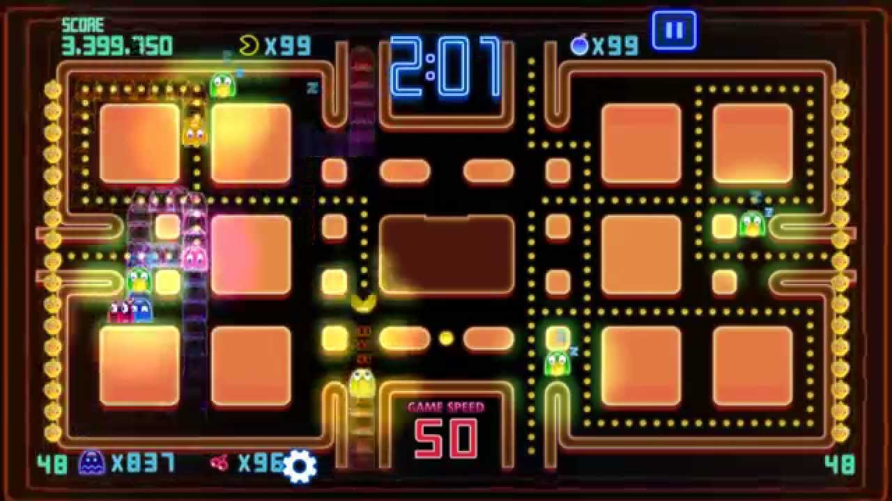 Pac-Man C.E. DX+: Manhattan Score Attack (FREE 4 Ghosts) - 4.280.890