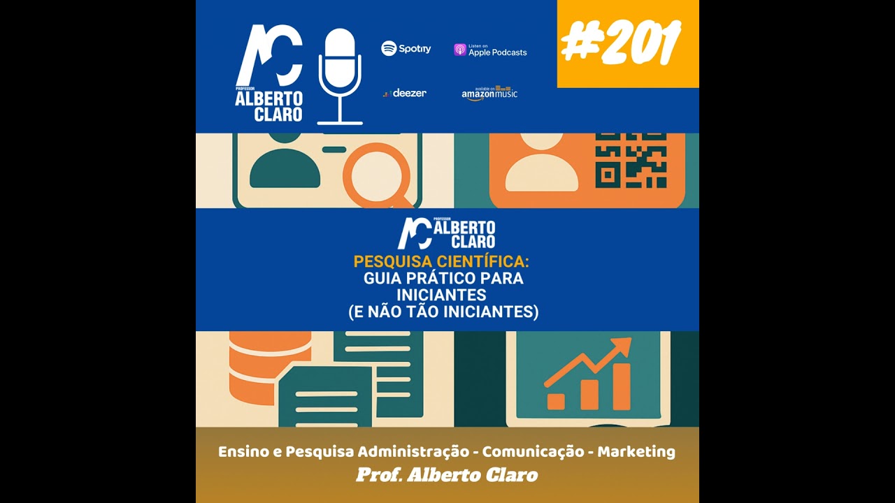 #201 | Pesquisa Científica: Guia Prático para Iniciantes (e Não Tão Iniciantes)
