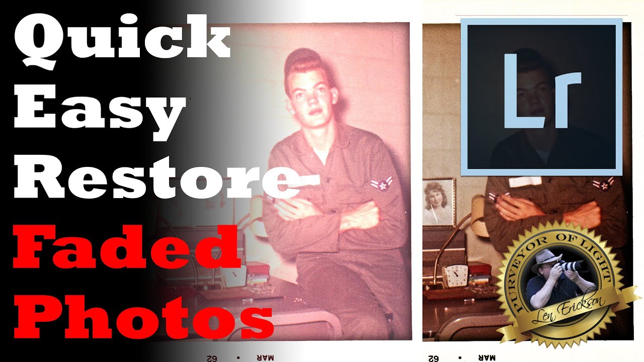 Quick & Easy Way To Fix Faded Images Using Lightroom
