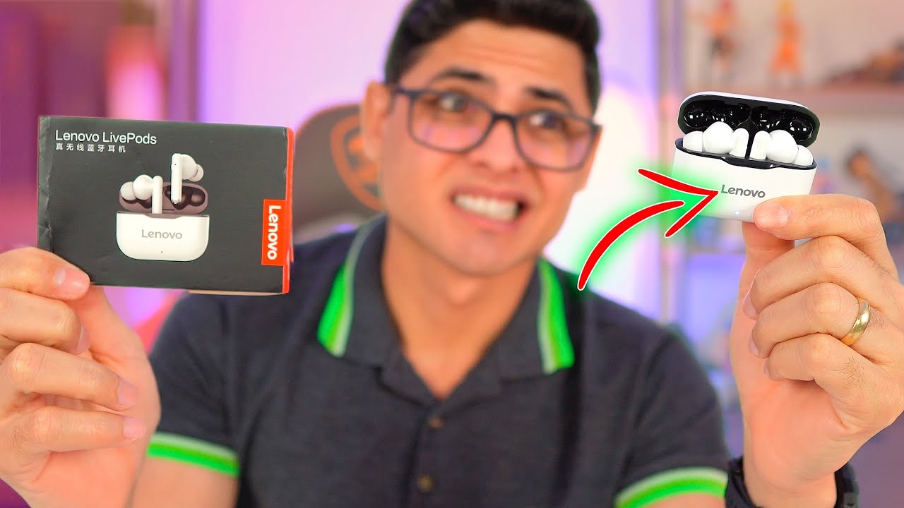 Um SUPER FONE TWS? Lenovo LivePods LP1, bom, bonito e barato? Unboxing e Impressões