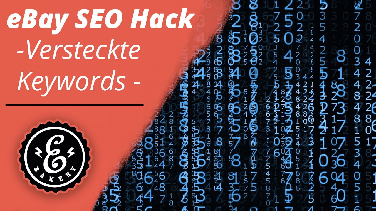 EBAY SEO Hack - Der absolute EBAY SEO Hack um versteckte Keywords zu integrieren | eBay SEO