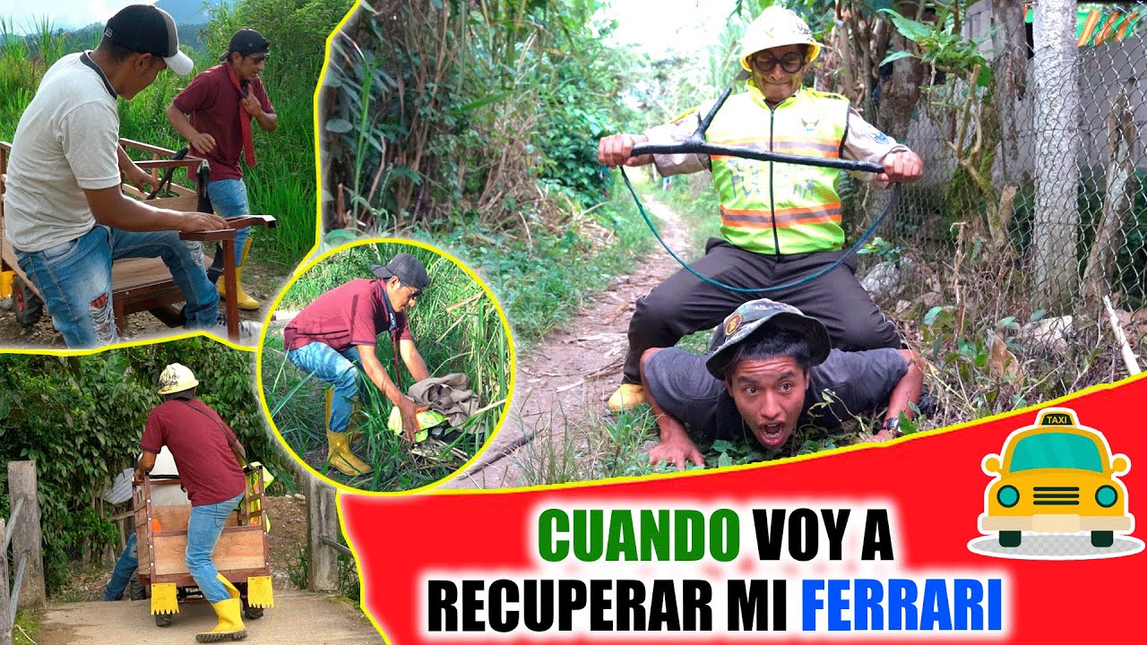 Cuando voy a recuperar mi ferrarí me paso esto