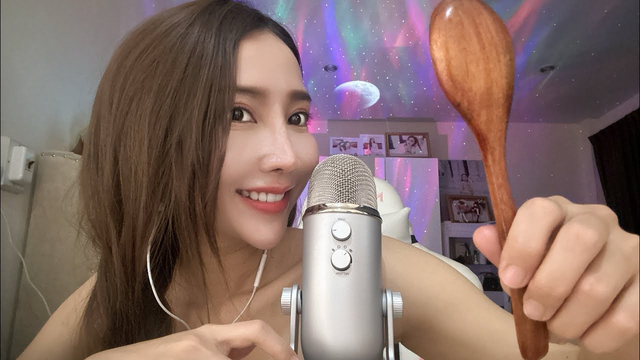 ASMR รวมเสียงเคาะช้อน เกาช้อน ฟังฟินๆ ผ่อนคลาย100%