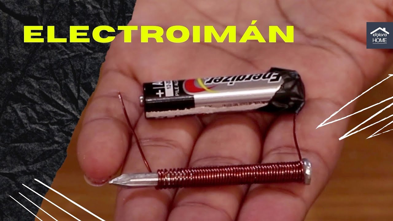 C&oacute;mo hacer un electroim&aacute;n // Ciencia en casa