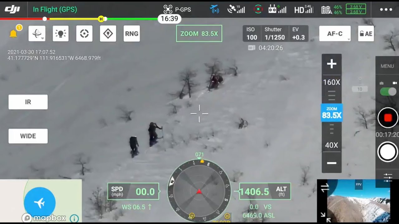 Stranded hikers spotted by drone, rescued by SAR volunteers and helicopter