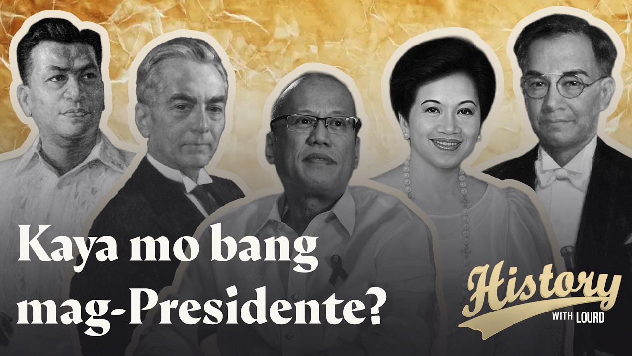 History With Lourd Marathon: Kaya Mo Bang Mag-Presidente?