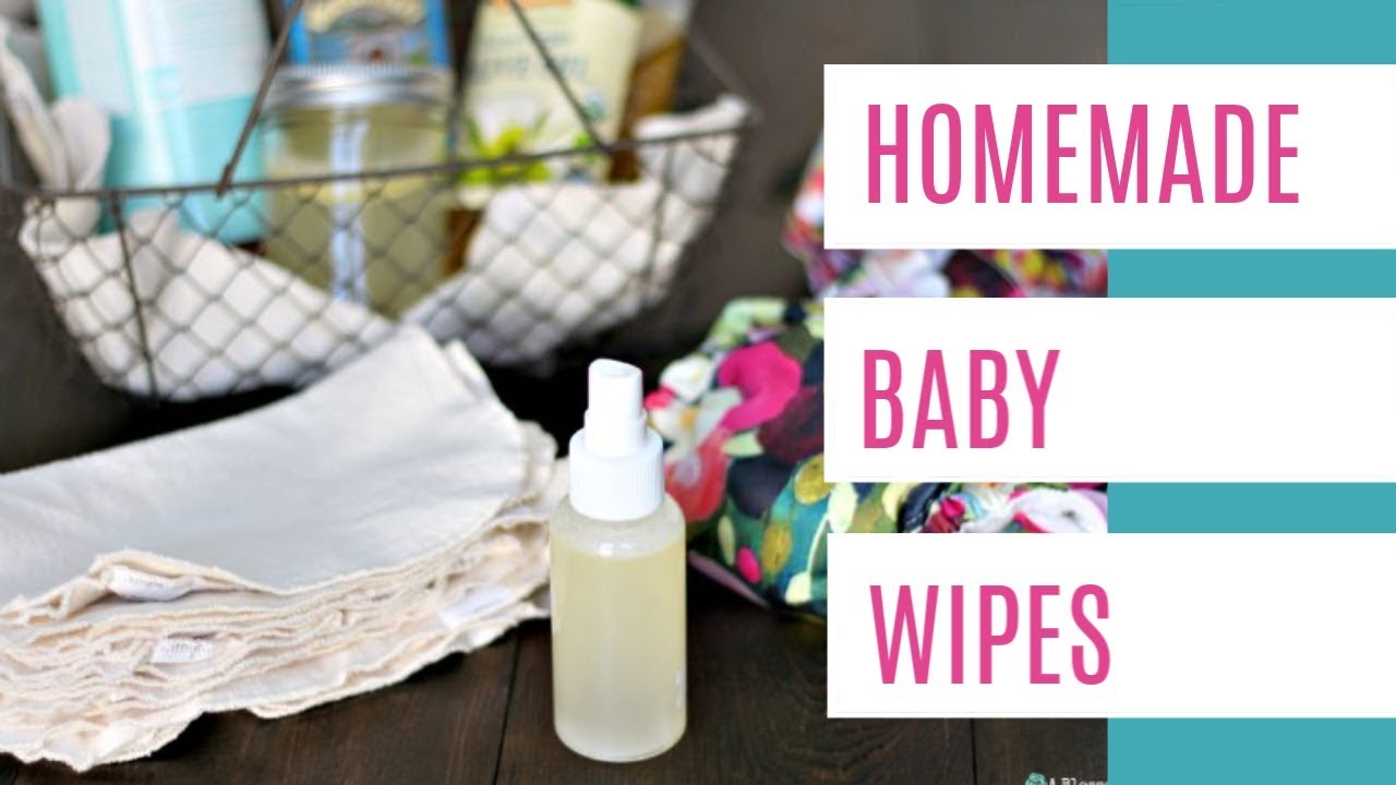 Homemade Baby Wipes - Simple Natural Recipe