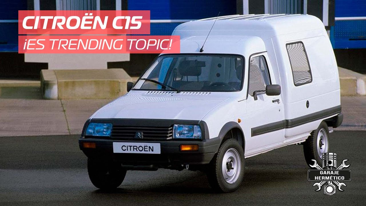 Citroën C15. ¡Es trending topic!