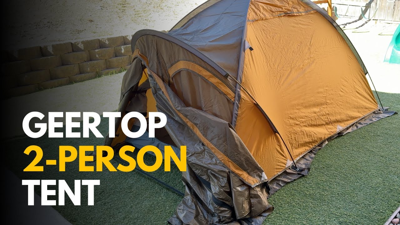 GEERTOP Lightweight 2-Person Tent: Setup, Features & First Impressions