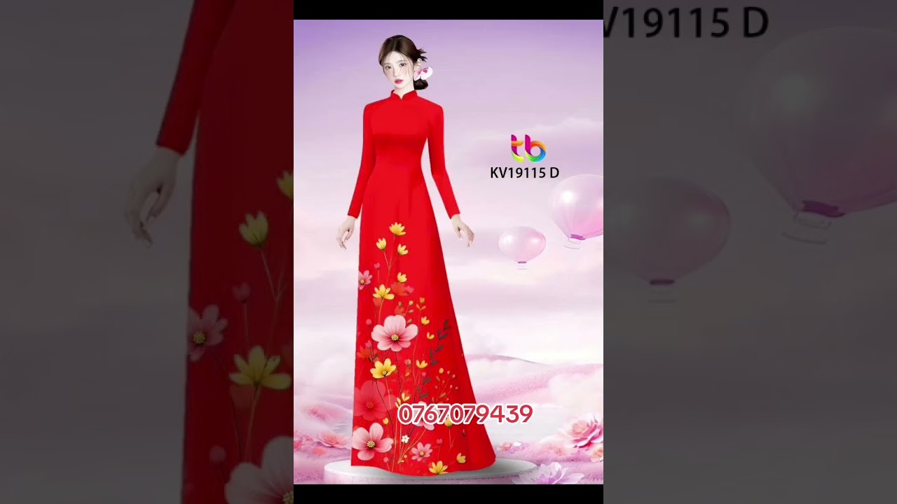 Vải áo dài mẫu mới năm 2026 🥰😍💞