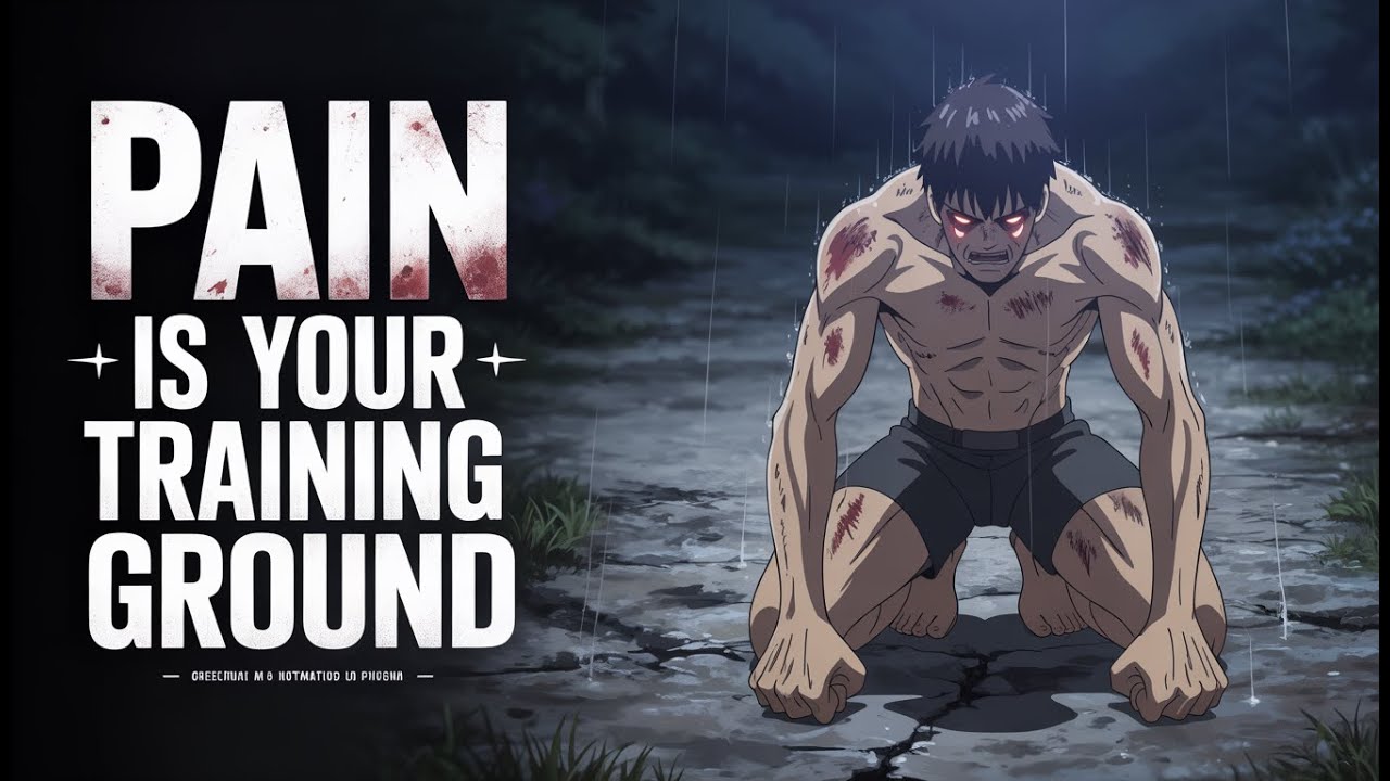 Pain is Your Traning Ground | Deep Dark Anime Motivation 
