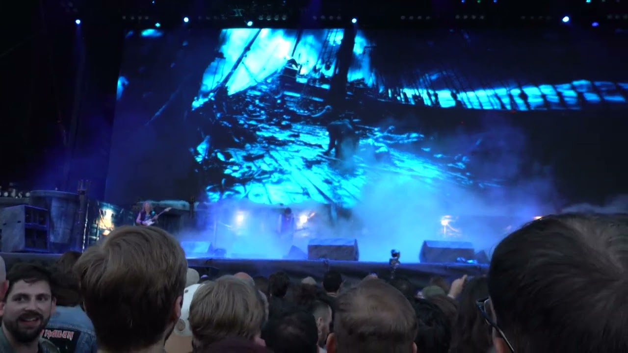 Iron Maiden - Rime of the Ancient Mariner Live @ Letnany Airport Prague 31.5.2025 4K