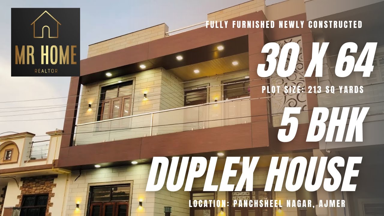 213 Sq yards fully furnished 5BHK in Panchsheel Nagar Ajmer