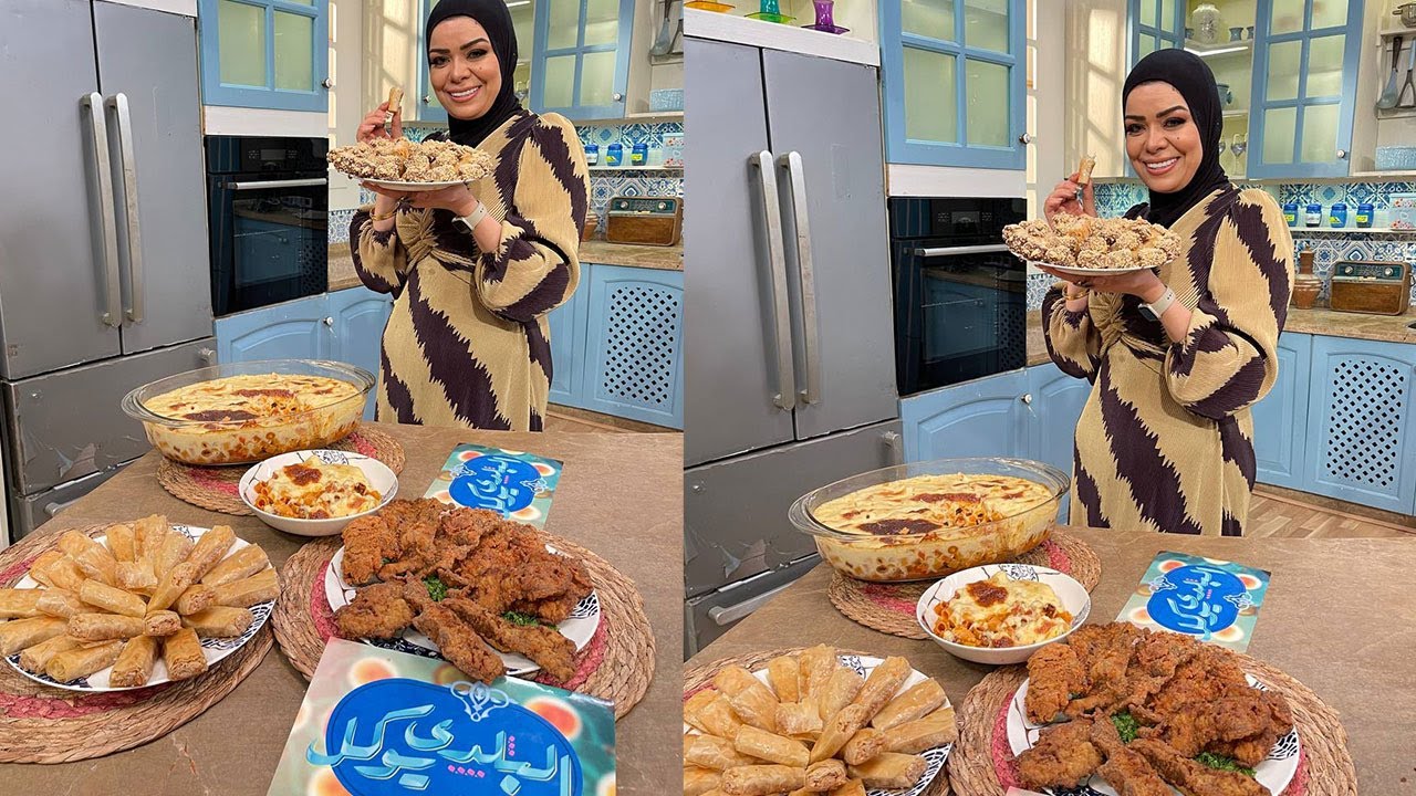 البلدي يوكل مع الشيف نونا | مكرونة محمرة بالبشاميل - بفتيك مقلي - جلاش بالسوداني والشوكولاتة