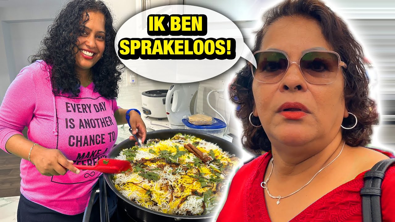 Nederlandse Dochter Kookt Indiase Biryani Voor Surinaamse Moeder – Eerste Reactie!