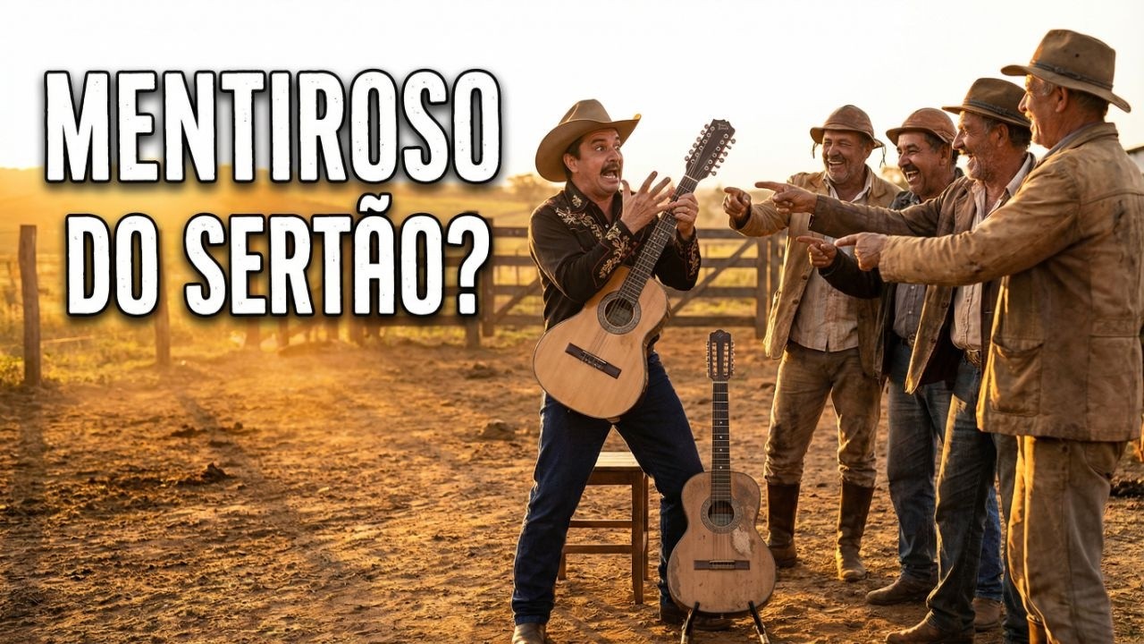 Viola Que Não Mente Jamais | Moda de Viola Raiz Engraçada do Sertão 😂