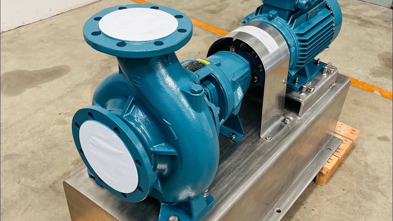 ปั้มน้ำหอยโข่ง“CALPEDA”รุ่น N4-100/200A ขนาด 10 แรงม้า 1450 RPM