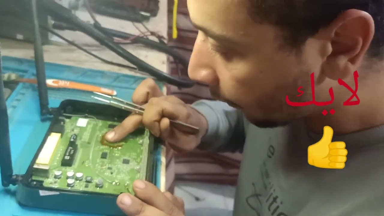 إصلاح عطل اكسس LG اضائة لمبات مستمره تم حل المشكلة(حسن للإلكترونيات )💪