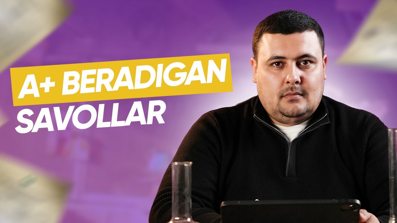 Bu yilgi Milliy sertifikat imtihonida aniq tushadigan savollar!