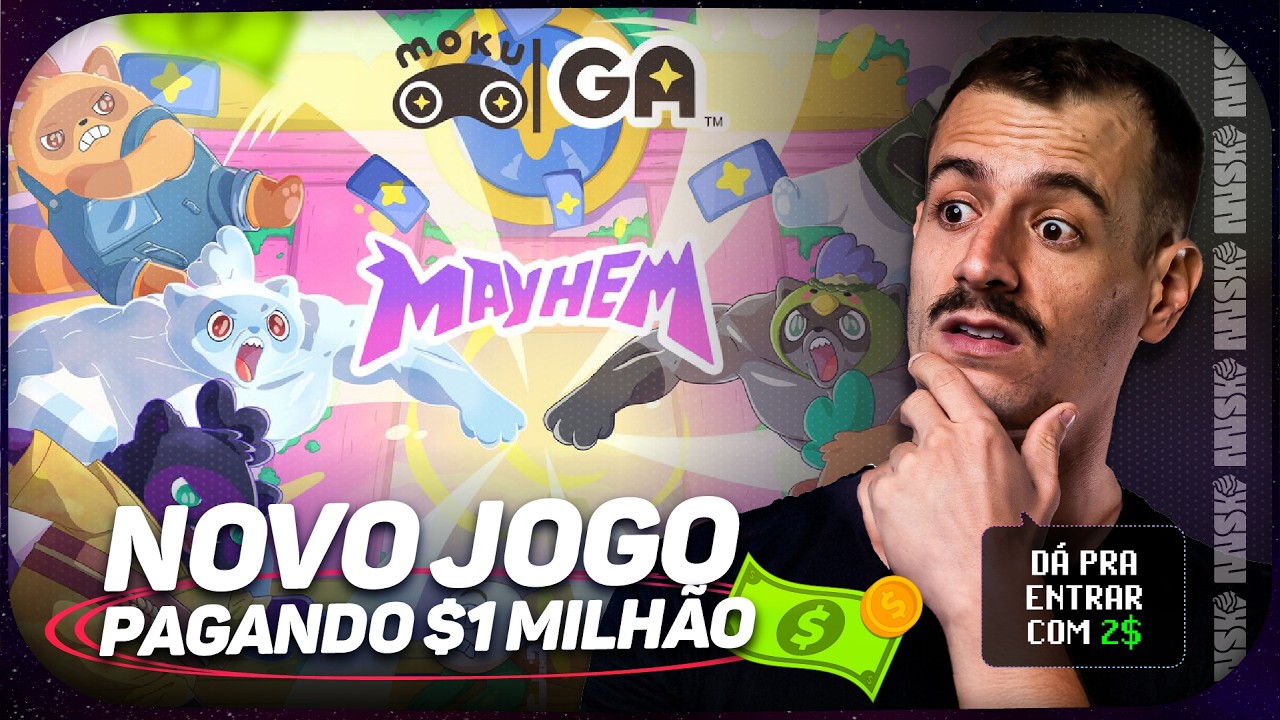 T&aacute; pagando 1 Milh&atilde;o de D&oacute;lares, pra vc jogar Fantasy / CartolaFC! Moku Grand Arena