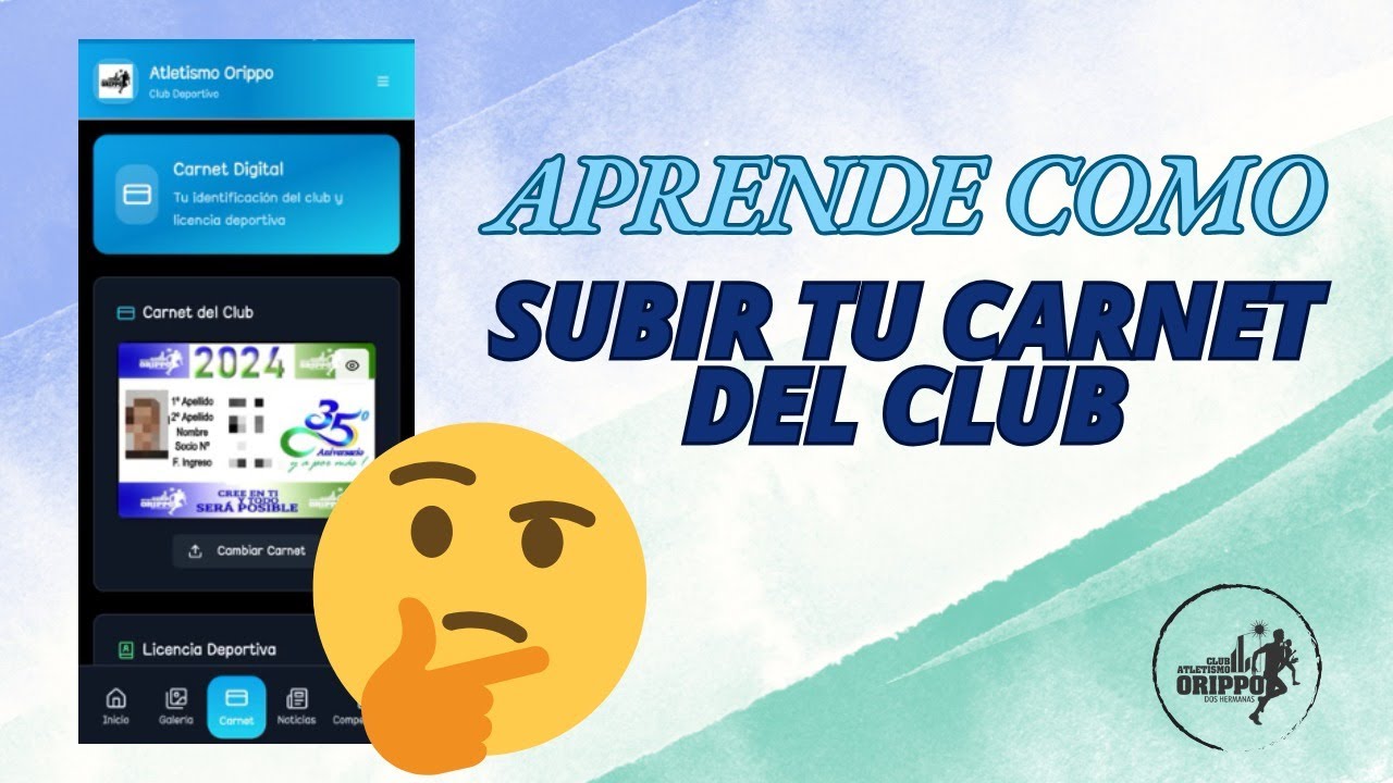 📲 Cómo subir tu carnet del club a la app | Tutorial paso a paso