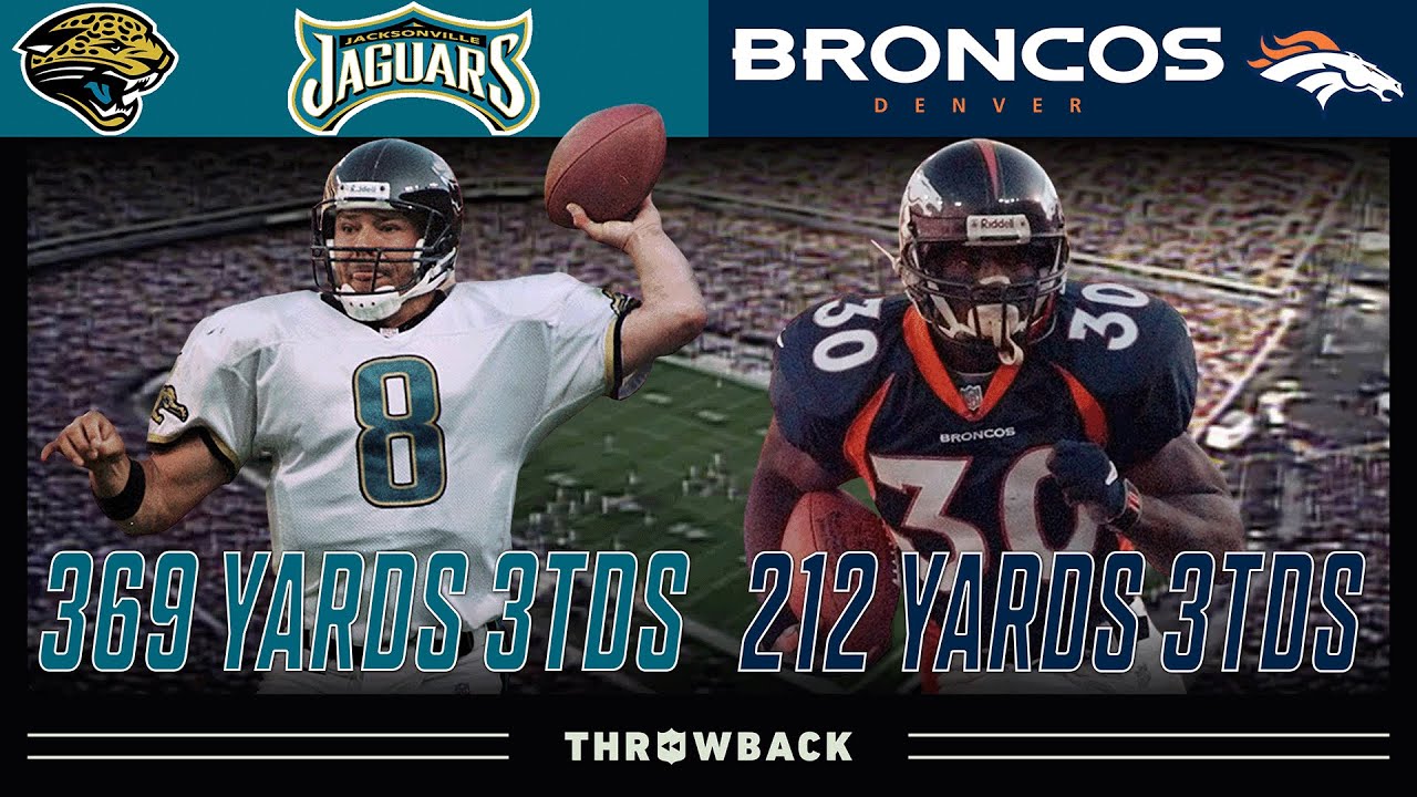 Brunell & TD Go Back and Forth! (Jaguars vs. Broncos 1998, Week 8)