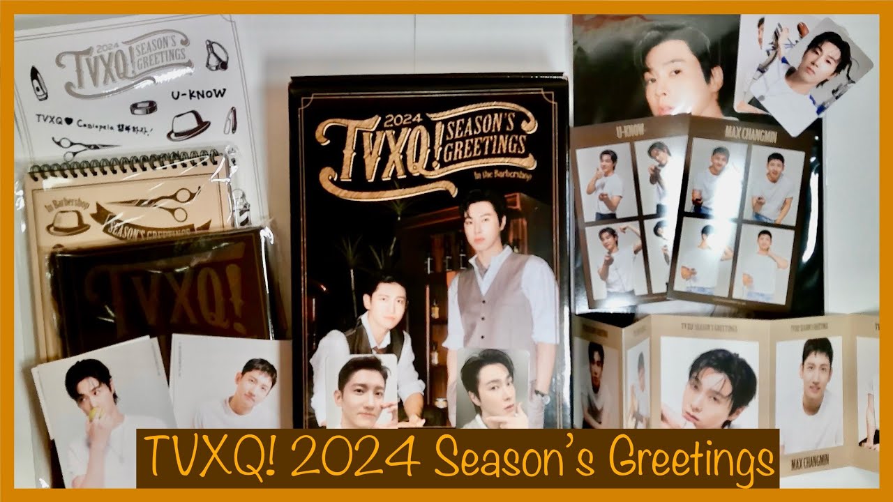 TVXQ! 2024 Season’s Greetings Unboxing #tvxq #seasonsgreetings #kpopunboxing
