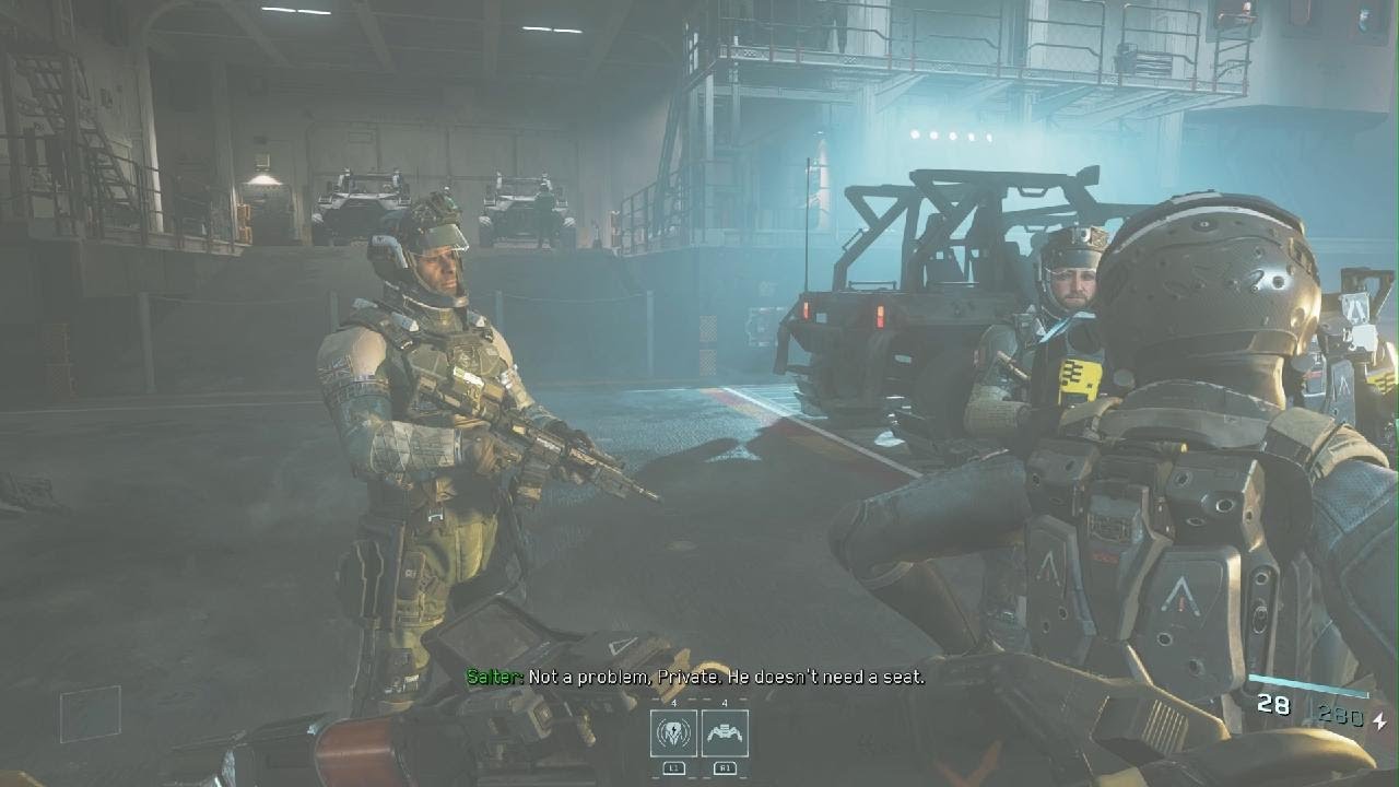 Fully silent CallofDutyinfiniteWarfare Campaign walkthroughPt2