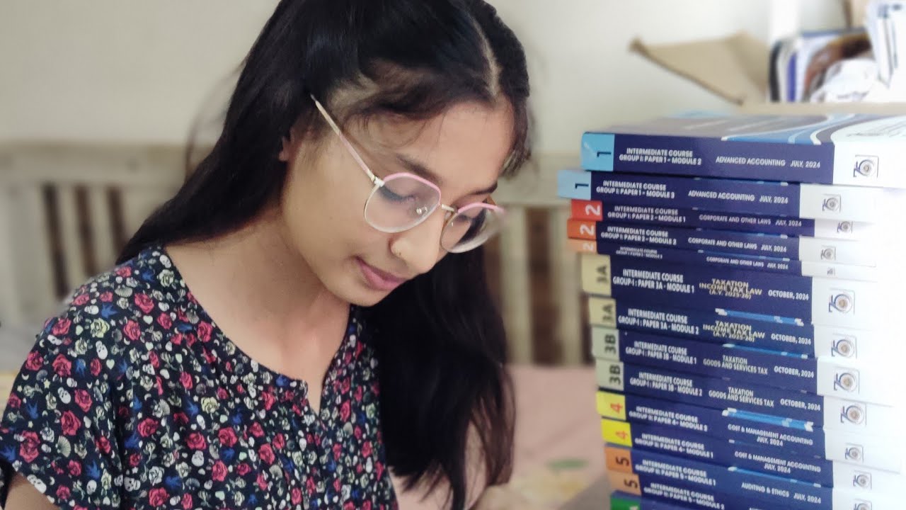 CA Intermediate books from ICAI | ICAI Intermediate student | CA Module | Mansvi Maheshwari