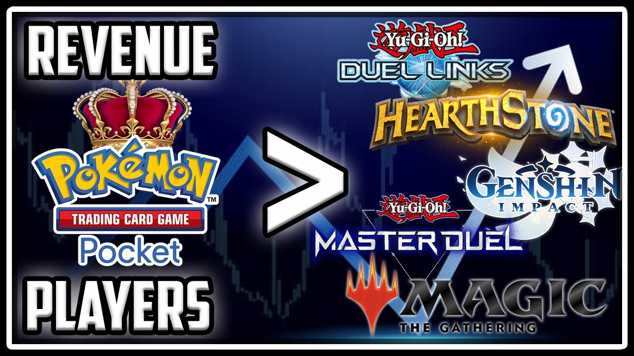 Pokemon Pocket Revenue & Players Report: More Than ALL Card Games Combined!