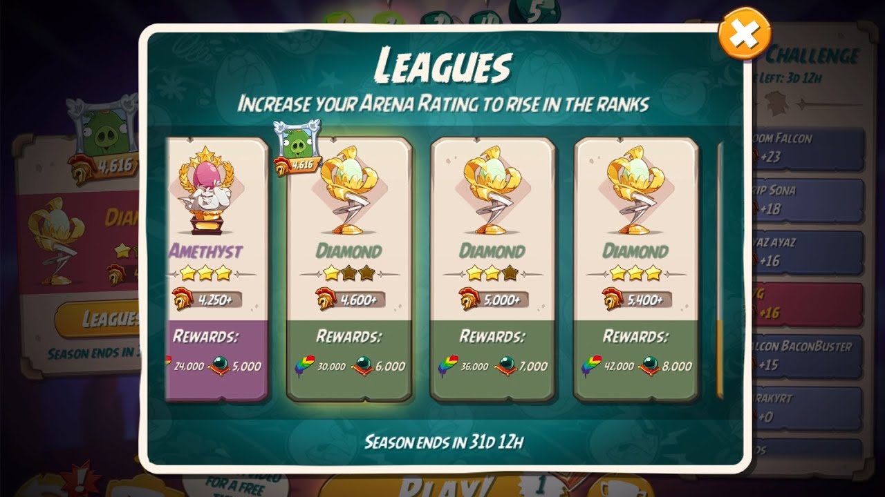 ANGRY BIRDS 2 THE ARENA STREAK 5 (Jun/03/2021)