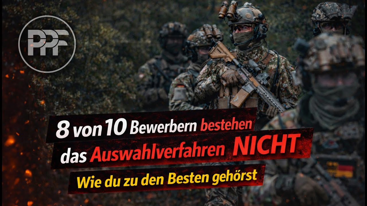 Wie du ein Auswahverfahren trotz 80% Ausfallquote bestehst (SEK, KSK, GSG9 und mehr)