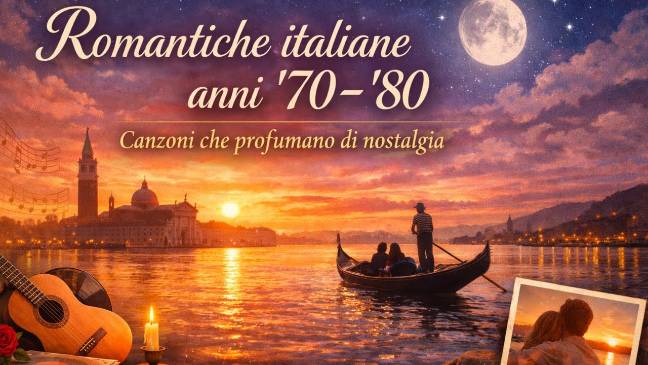 Romantiche italiane anni ’70–’80 | Canzoni che profumano di nostalgia