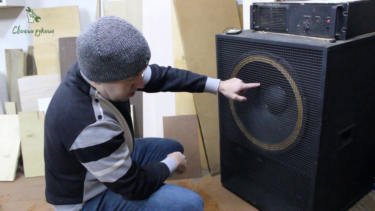 Самодельная напольная колонка