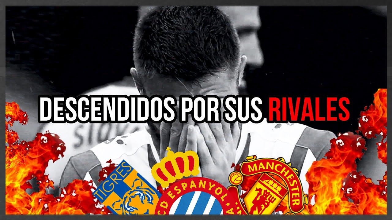 LOS 5 EQUIPOS Que SE FUERON A La B POR CULPA DE SU CLÁSICO RIVAL
