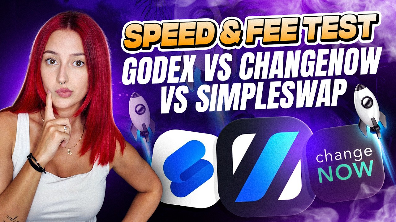 GODEX vs ChangeNOW vs SimpleSwap: Speed & Fee Test (2026)