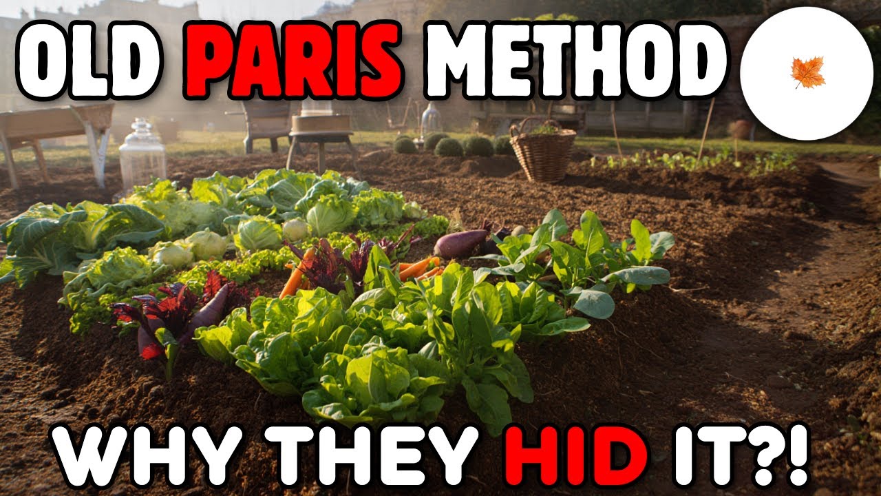The 1890 Paris Secret: How to Grow 4x More Food on the Same Land