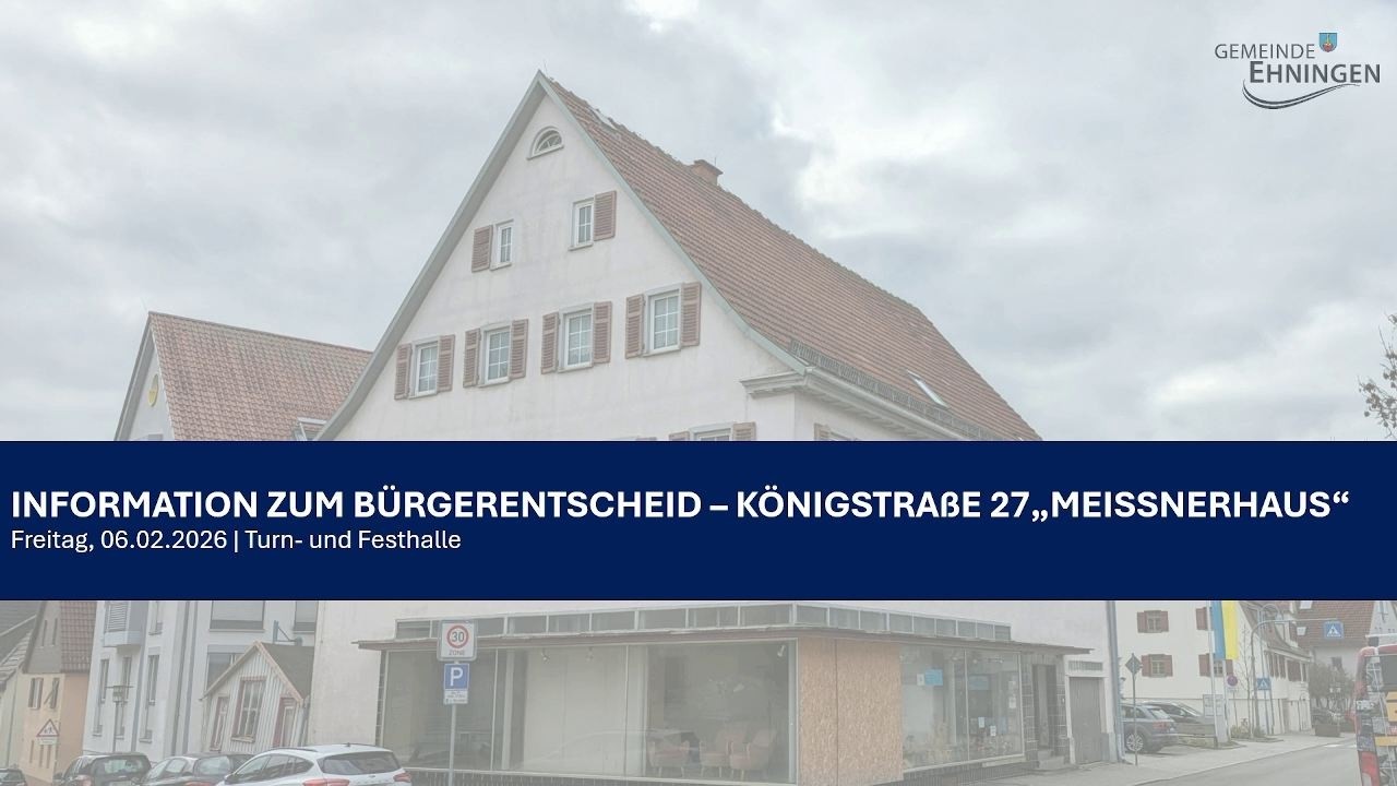 Information zum Bürgerentscheid - Königstraße 27 