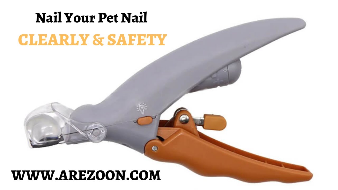 SAFER LED LIGHT PET NAIL TRIMMER