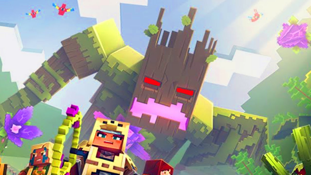 Jungle Abomination - MINECRAFT DUNGEONS BOSS Fight