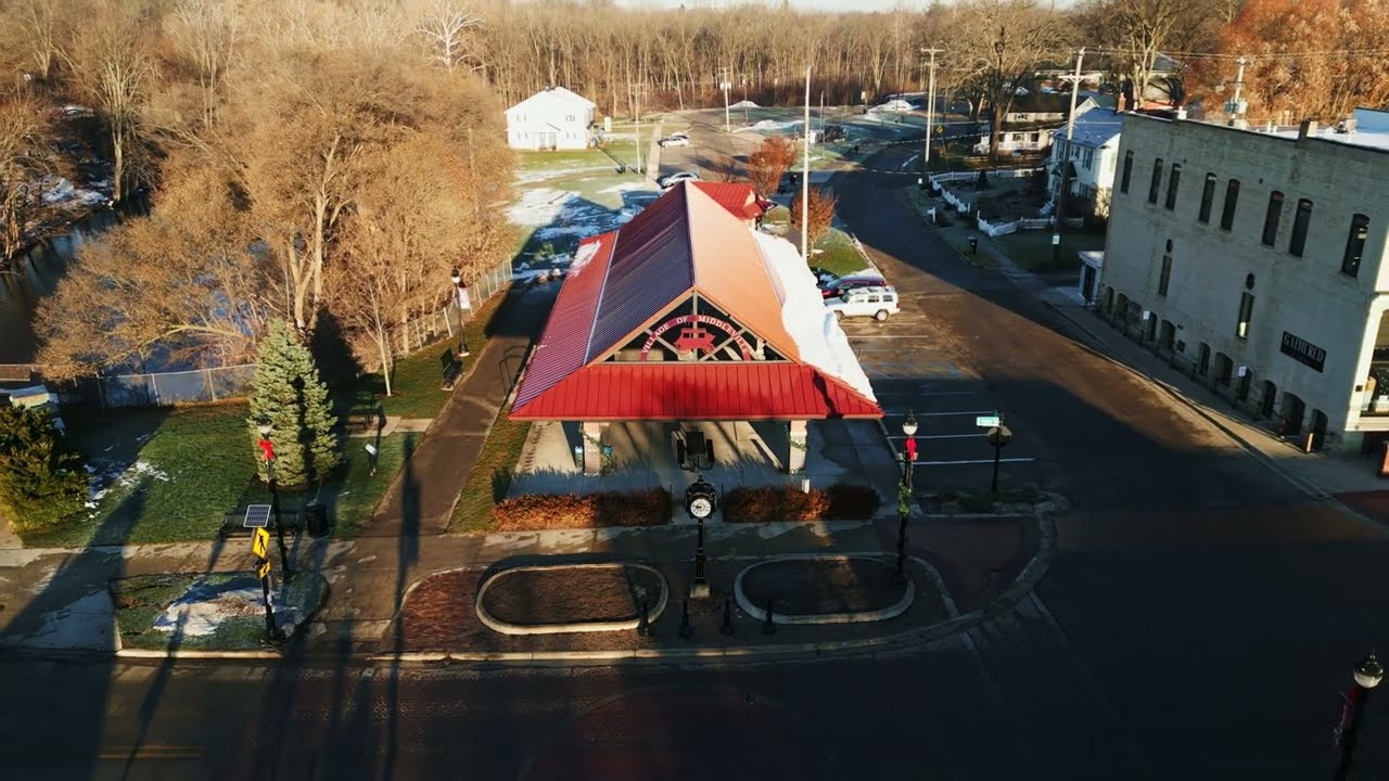 Midwest Towns From Above: Middleville, Michigan!