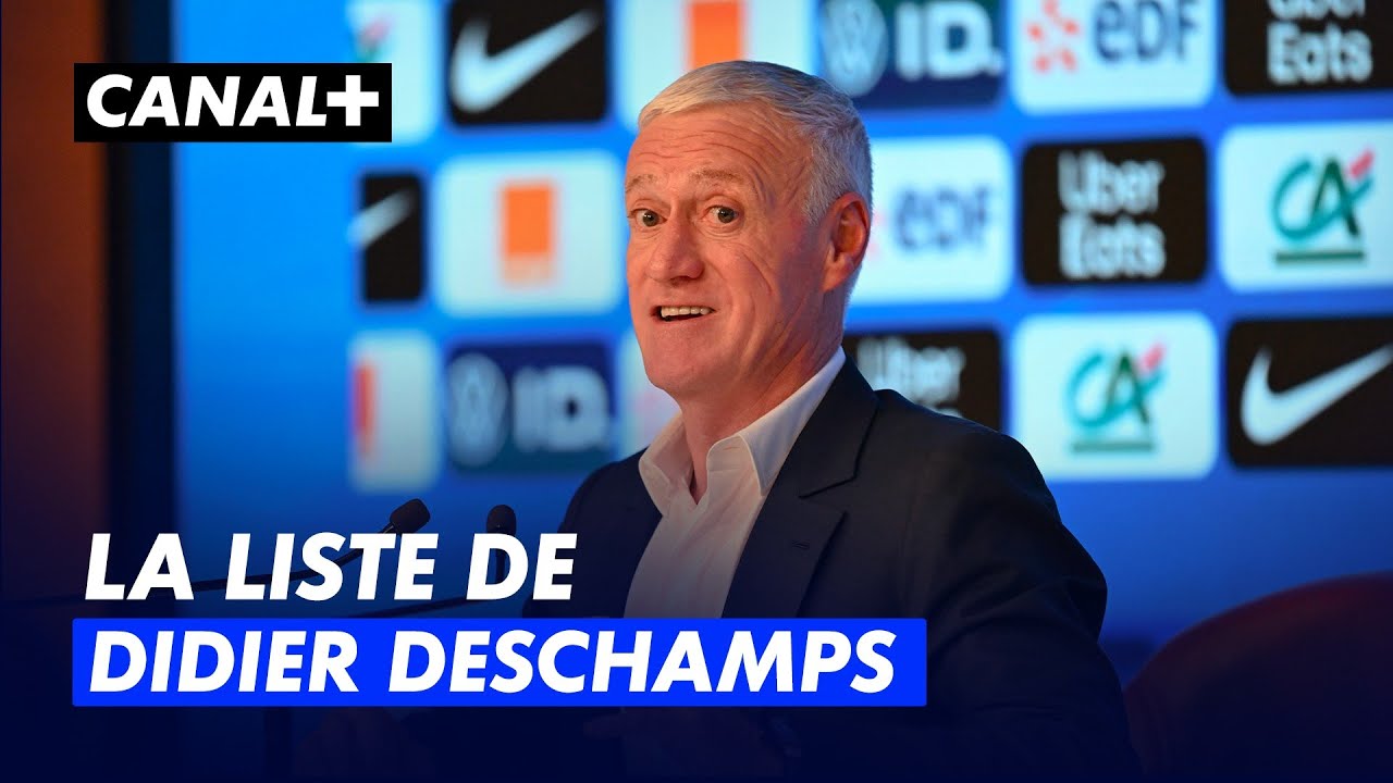 La liste de Didier Deschamps en direct 🇫🇷