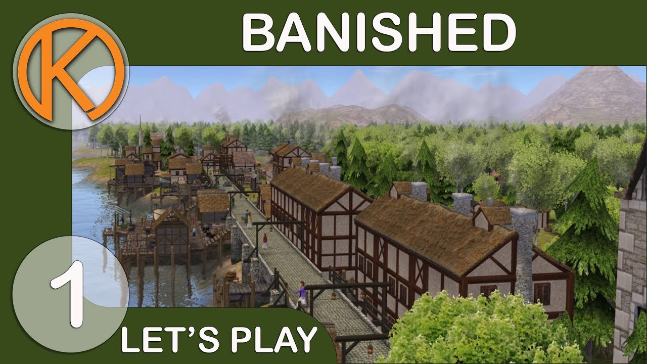 Banished DS Mod Pack | SMALL VILLAGE - Ep. 1 | Let's Play Banished Gameplay