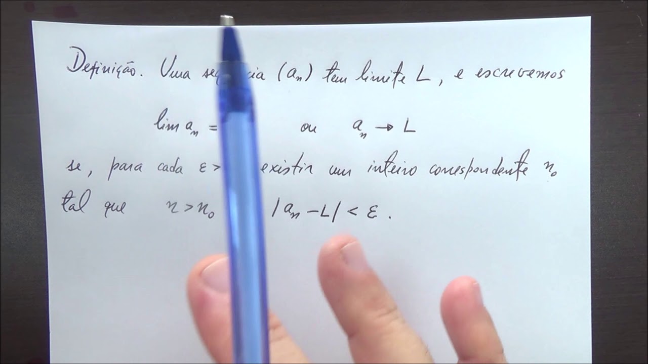 AULA 02 - LIMITE DE UMA SEQUÊNCIA