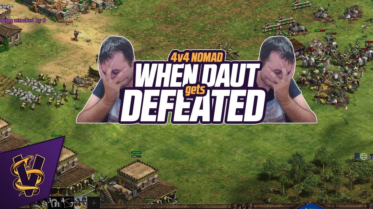 When DauT gets Defeated | 4v4 Nomad