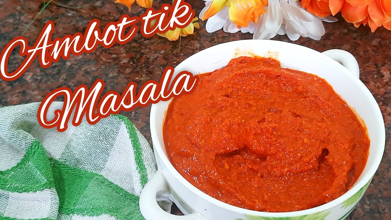Ambot tik masala | Goan ambot tik masala