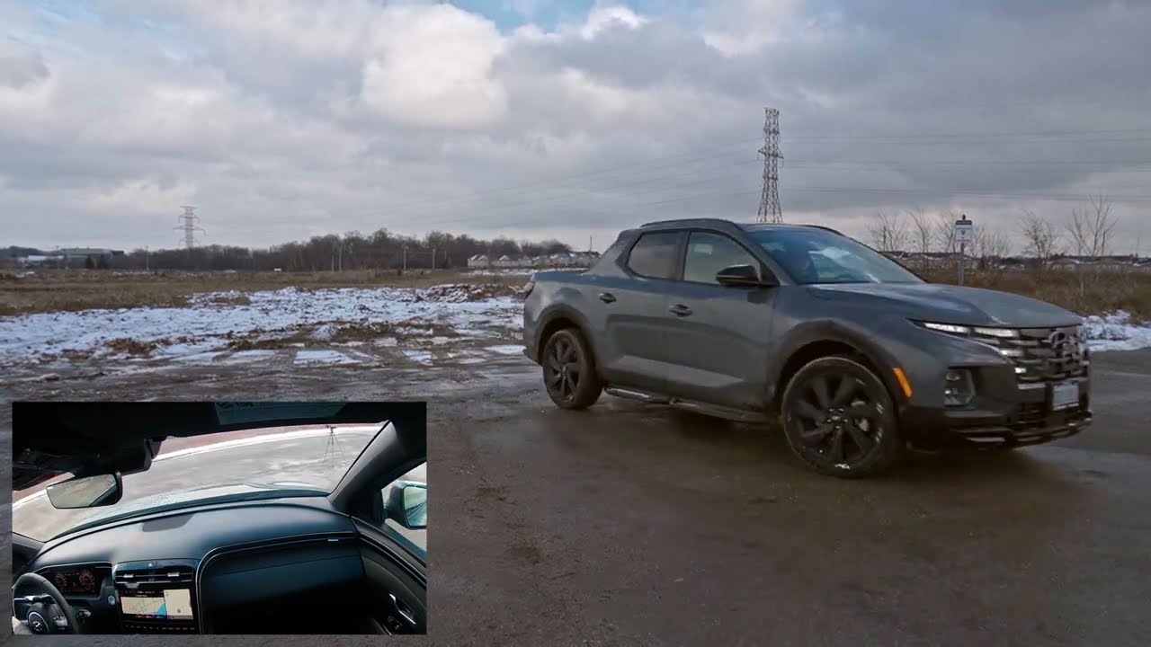 Hyundai Santa Cruz - Testing AWD on Snow and Mud